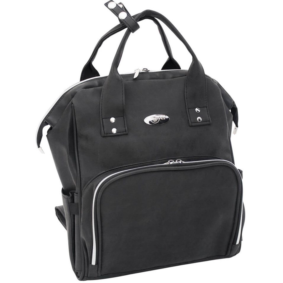 Babyes Roxanne Bebek Bakım Sırt Çantası Siyah