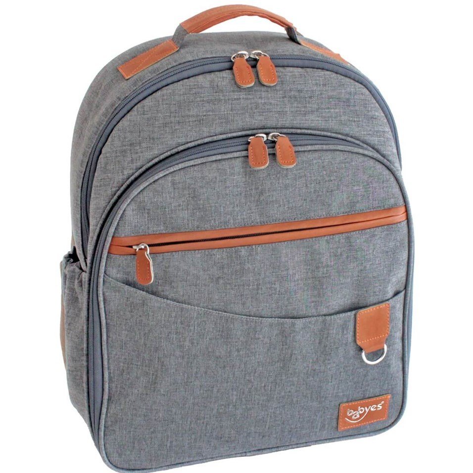 Babyes Pearl Anne Bakım Sırt Çantası Gri