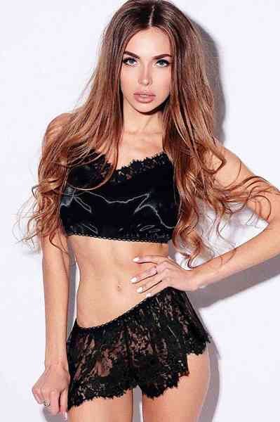 Merry See Özel Tasarım Dantel Külot Siyah