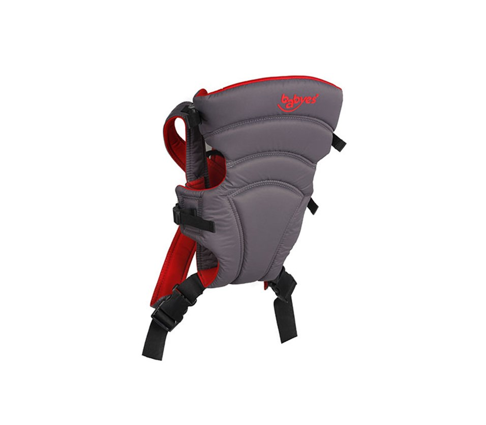 Babyes Kanguru Gri/Kırmızı