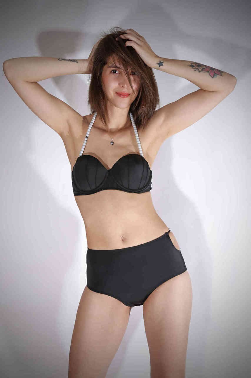 Angelsin Siyah Bikini Alt