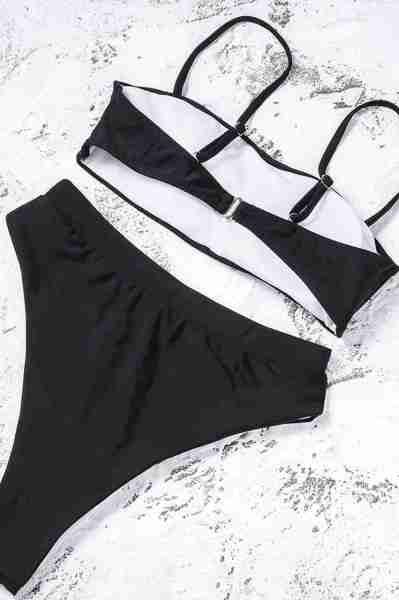 Angelsin Bikini üst Siyah
