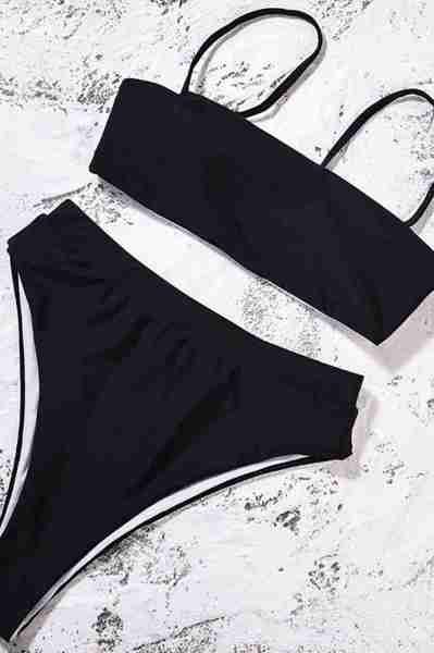 Angelsin Bikini üst Siyah