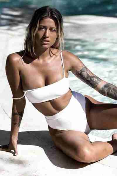 Angelsin Bikini üst Beyaz