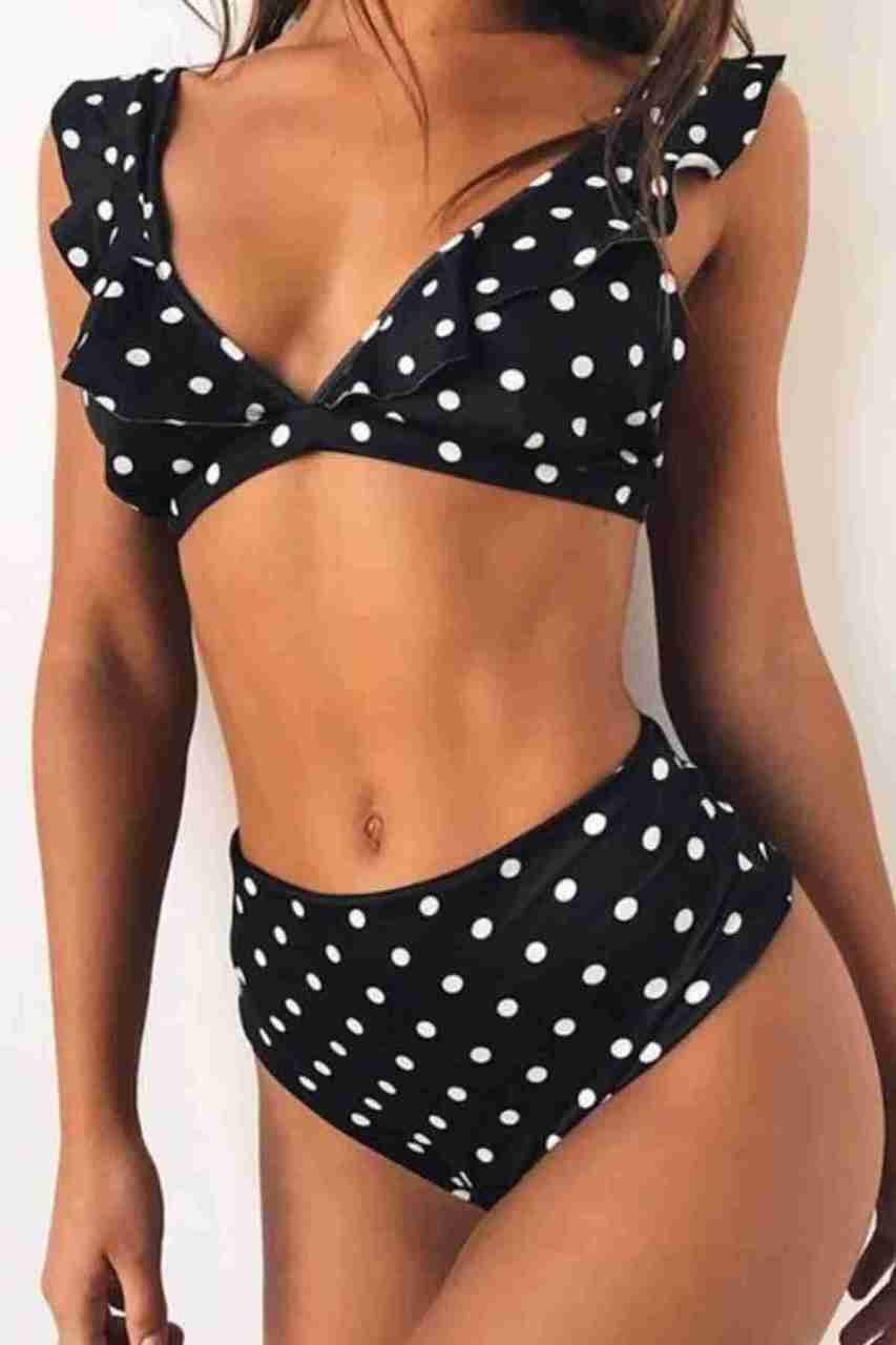Angelsin Puantiyeli Bikini Alt Çok Renkli