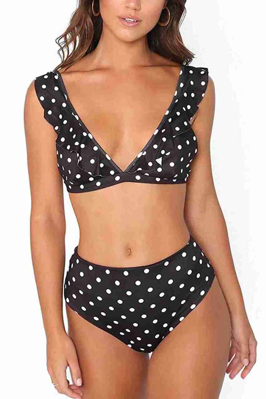 Angelsin Puantiyeli Bikini Alt Çok Renkli