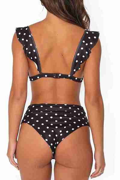 Angelsin Puantiyeli Bikini Alt Çok Renkli