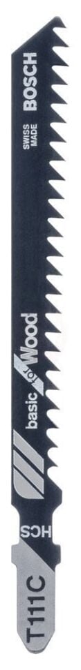 Bosch Dekupaj Testere Bıçağı Basic For Wood T 111 C 100 mm (100 Adet)